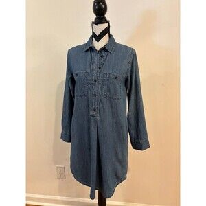 Madewell Denim Dress button down small